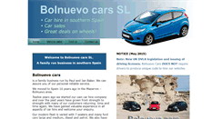 Desktop Screenshot of bolnuevo-cars.eu